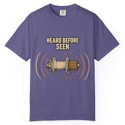 Heard Before Seen Freehub Tee t-shirt in Midnight, thumbnail 7