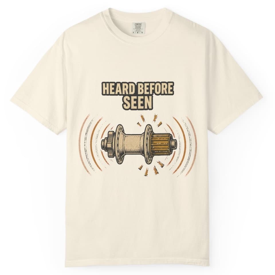 Heard Before Seen Freehub Tee t-shirt in Midnight, photo 11