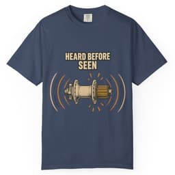 Heard Before Seen Freehub Tee t-shirt in Midnight, thumbnail 1