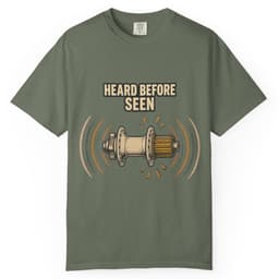 Heard Before Seen Freehub Tee t-shirt in Midnight, thumbnail 5