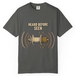 Heard Before Seen Freehub Tee t-shirt in Midnight, thumbnail 4