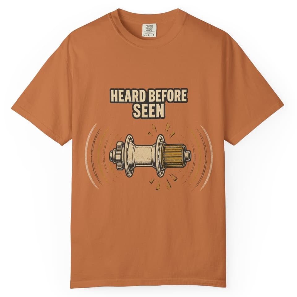 Heard Before Seen Freehub Tee t-shirt in Midnight, photo 12