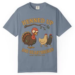Henned Up And Heartbroken t-shirt in Pepper, thumbnail 8