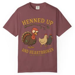 Henned Up And Heartbroken t-shirt in Pepper, thumbnail 9