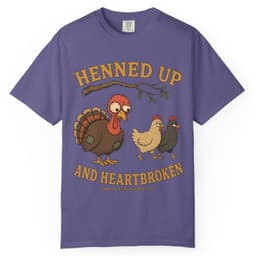 Henned Up And Heartbroken t-shirt in Pepper, thumbnail 6