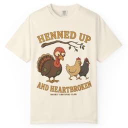 Henned Up And Heartbroken t-shirt in Pepper, thumbnail 10