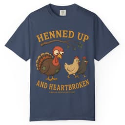 Henned Up And Heartbroken t-shirt in Pepper, thumbnail 4