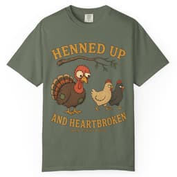 Henned Up And Heartbroken t-shirt in Pepper, thumbnail 5