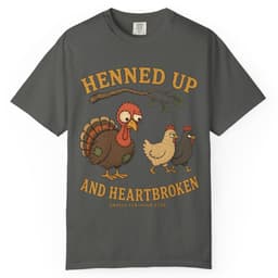 Henned Up And Heartbroken t-shirt in Pepper, thumbnail 1