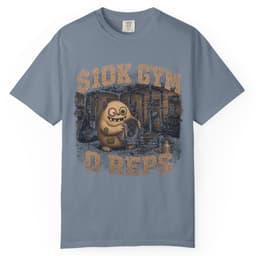 Ten Thousand Dollar Gym t-shirt in Moss, thumbnail 8