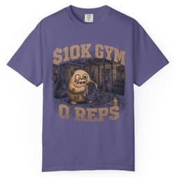 Ten Thousand Dollar Gym t-shirt in Moss, thumbnail 6