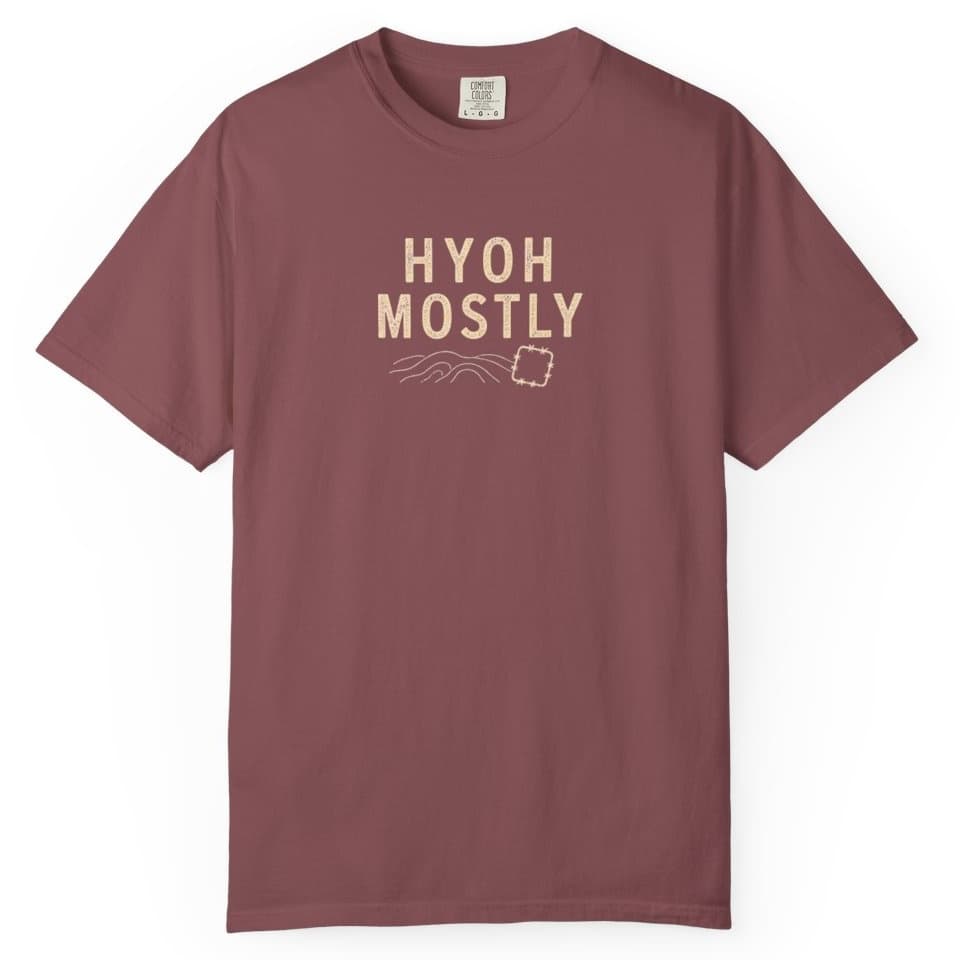 HYOH Mostly t-shirt in Grape, photo 9