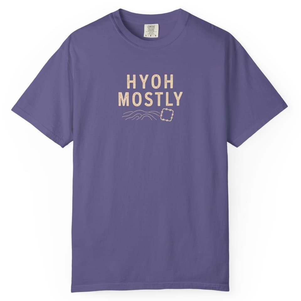 HYOH Mostly t-shirt in Grape, photo 1