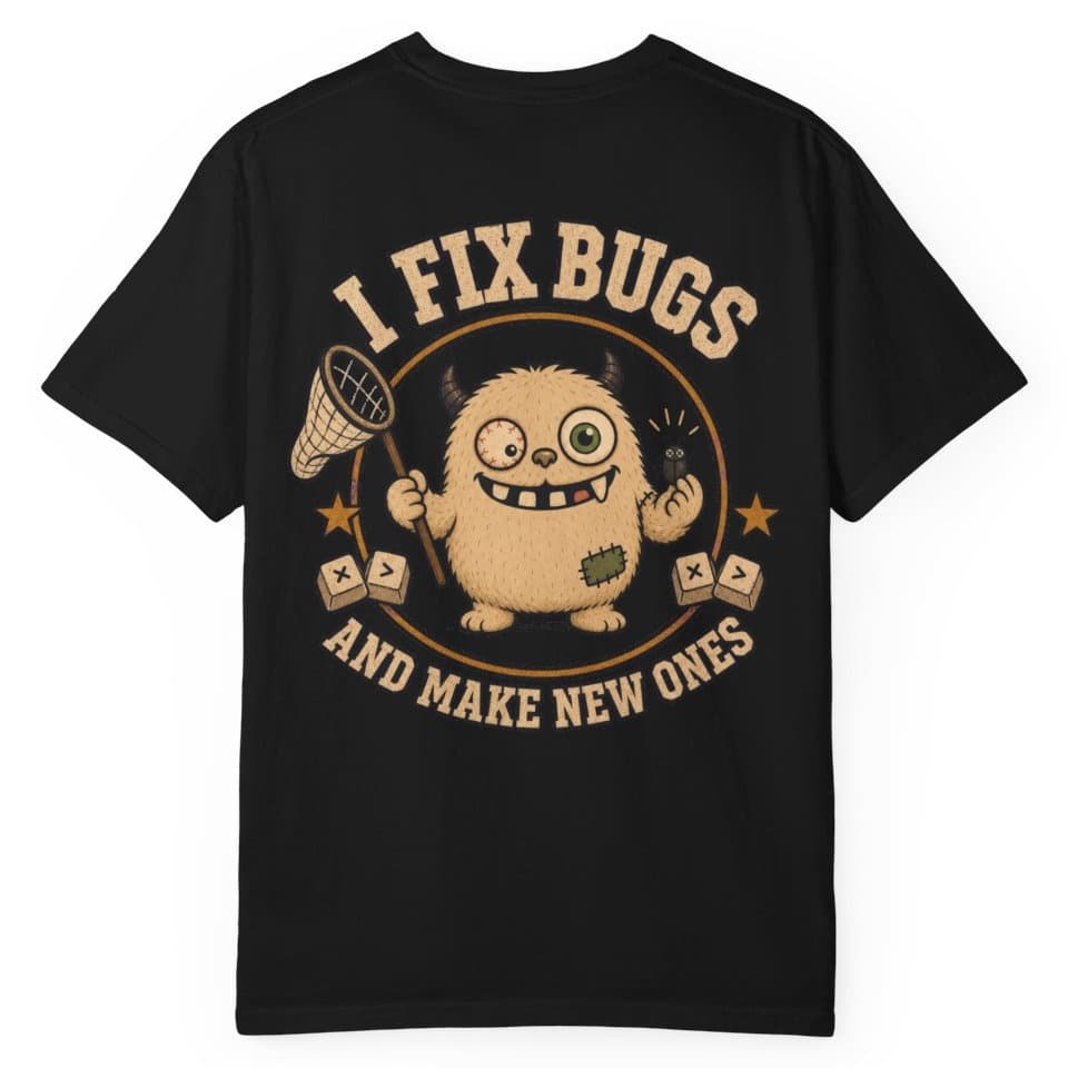 Bug Net Repeat Offender t-shirt in Midnight, photo 3