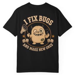 Bug Net Repeat Offender t-shirt in Midnight, thumbnail 3