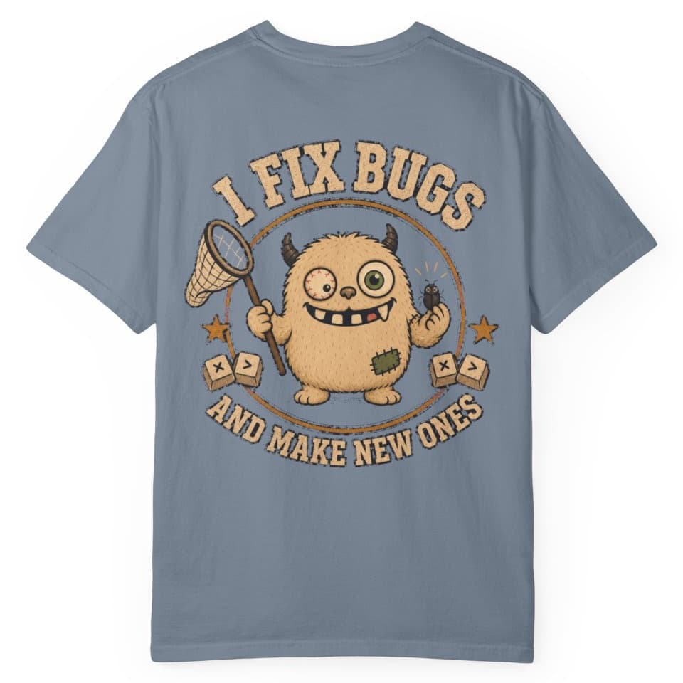 Bug Net Repeat Offender t-shirt in Midnight, photo 17
