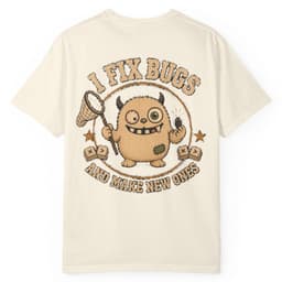 Bug Net Repeat Offender t-shirt in Midnight, thumbnail 19