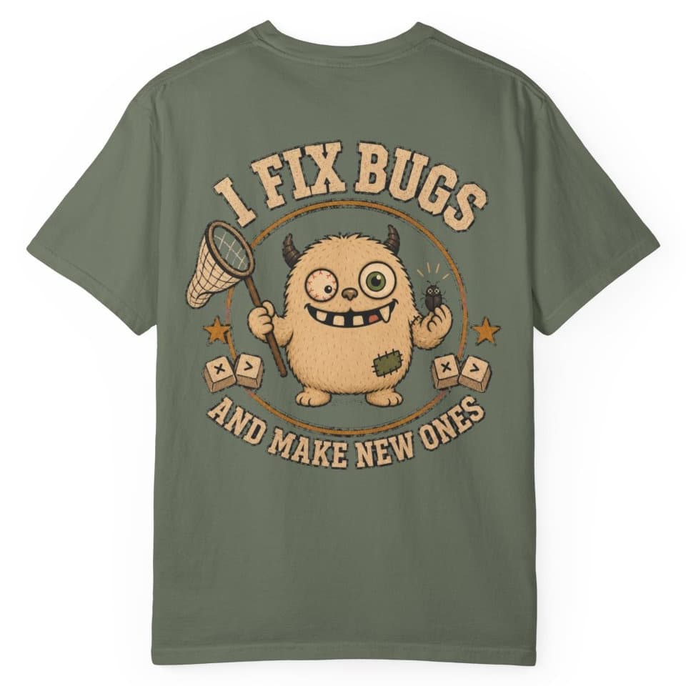 Bug Net Repeat Offender t-shirt in Midnight, photo 9