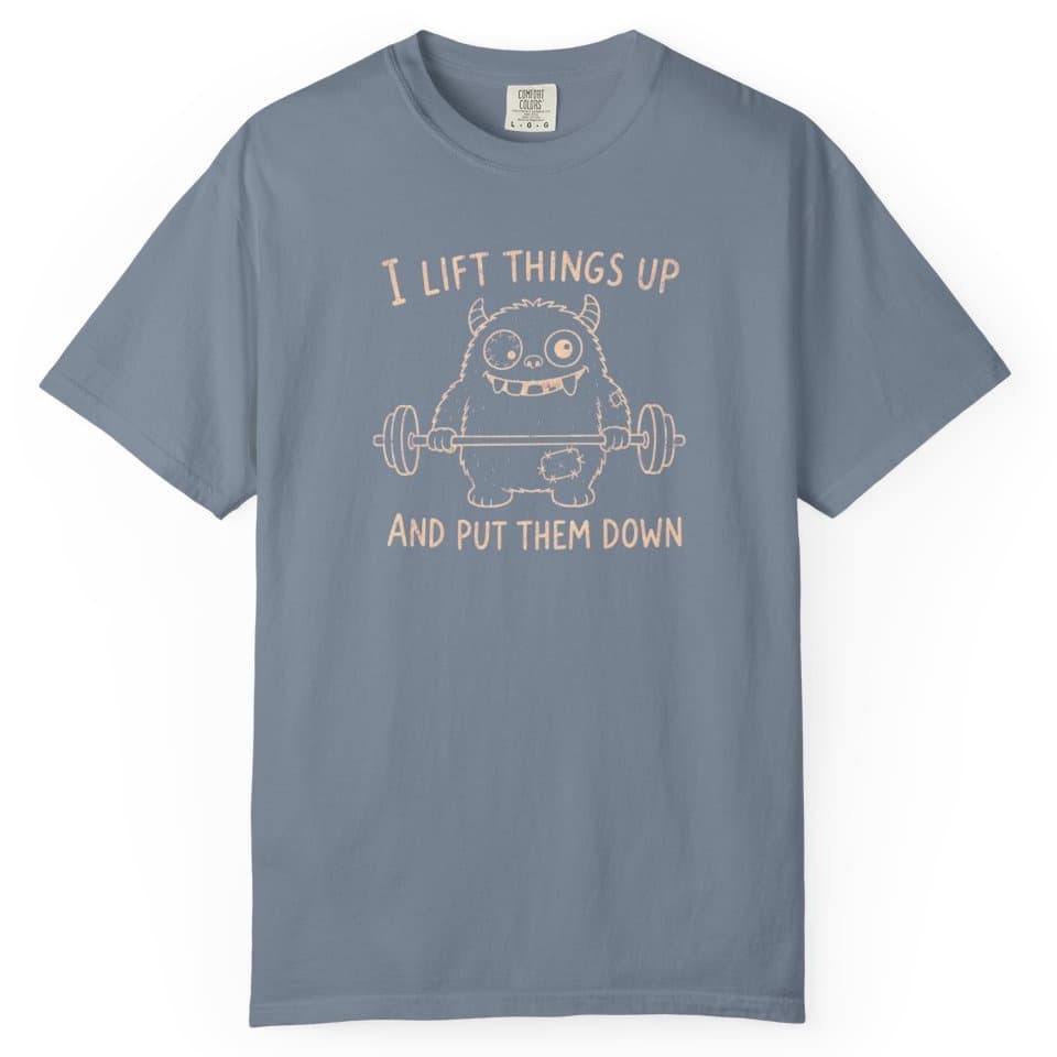 Up Then Down t-shirt in Black, photo 8