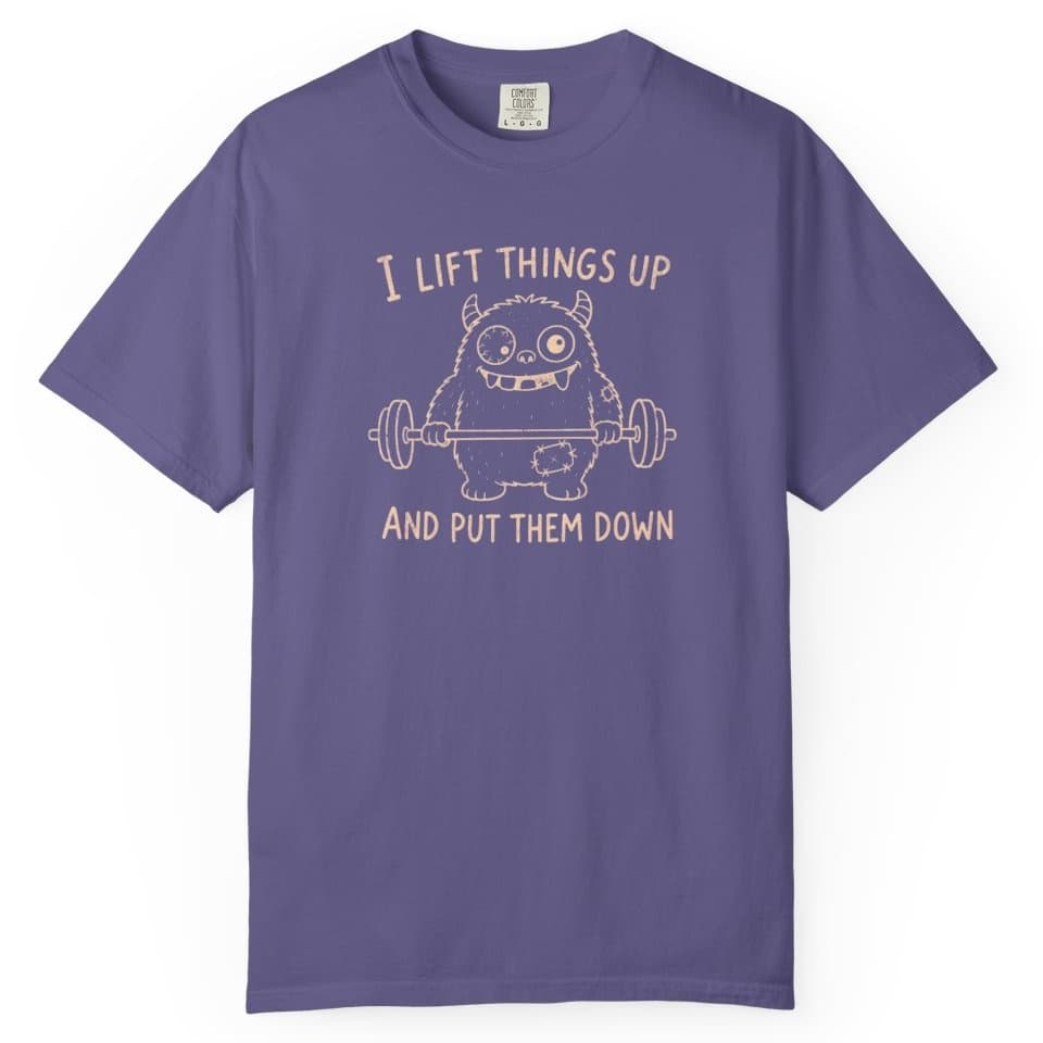 Up Then Down t-shirt in Black, photo 6