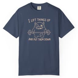 Up Then Down t-shirt in Black, thumbnail 2
