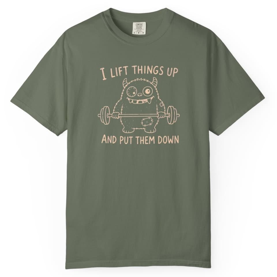 Up Then Down t-shirt in Black, photo 5