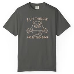 Up Then Down t-shirt in Black, thumbnail 4