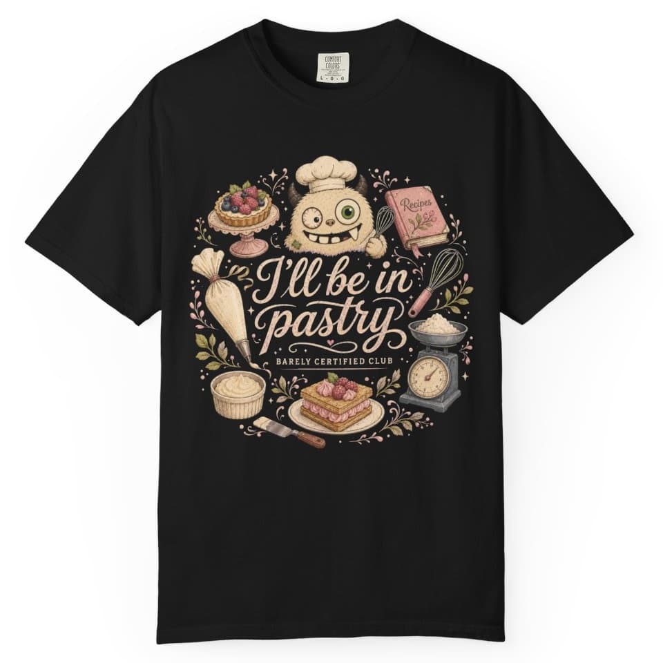 Pastry Hideout t-shirt in Blue Jean, photo 2