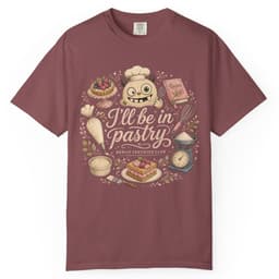 Pastry Hideout t-shirt in Blue Jean, thumbnail 9