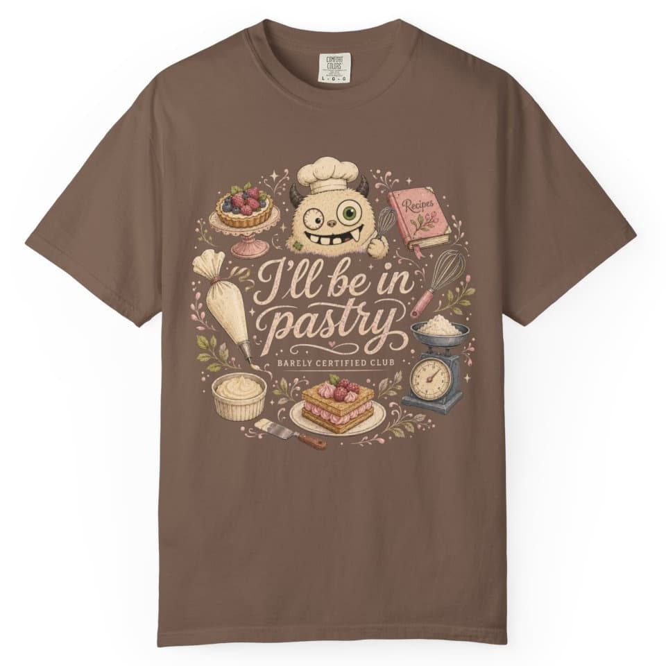 Pastry Hideout t-shirt in Blue Jean, photo 4