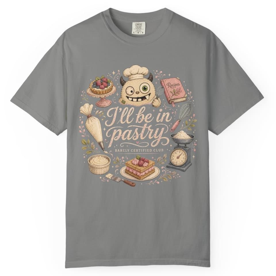 Pastry Hideout t-shirt in Blue Jean, photo 8