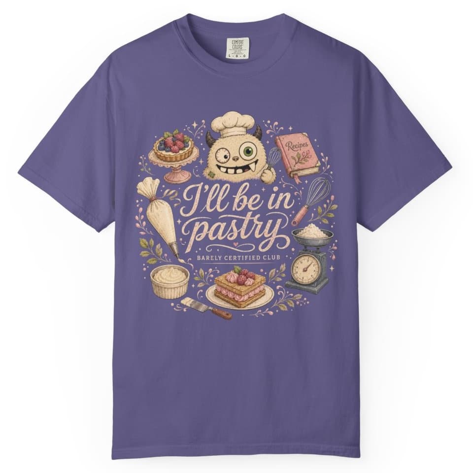Pastry Hideout t-shirt in Blue Jean, photo 7