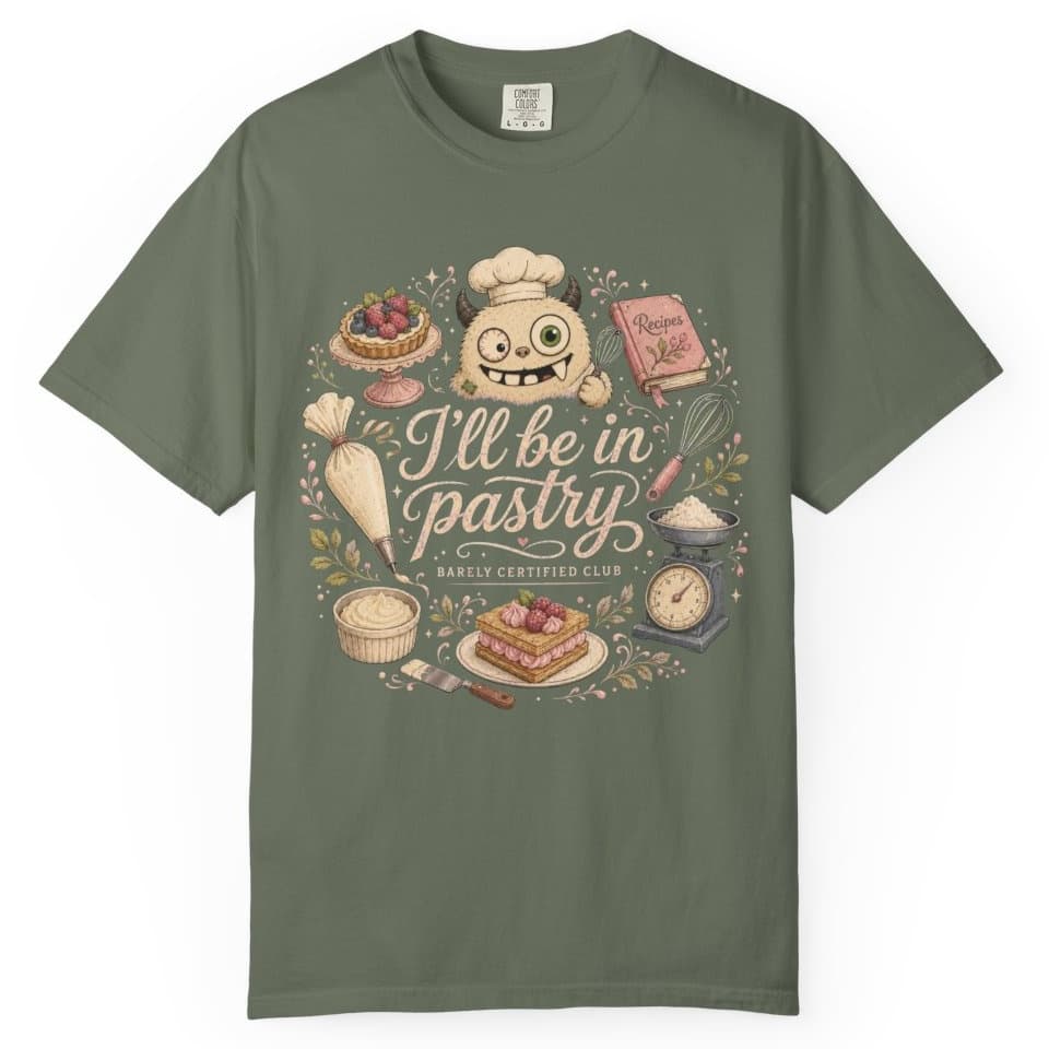 Pastry Hideout t-shirt in Blue Jean, photo 6