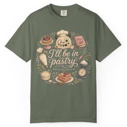 Pastry Hideout t-shirt in Blue Jean, thumbnail 6