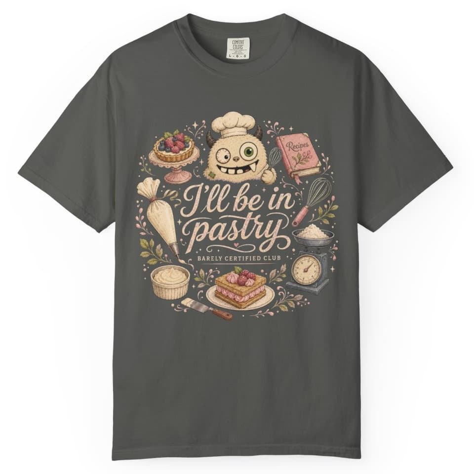 Pastry Hideout t-shirt in Blue Jean, photo 5