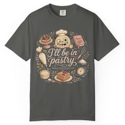 Pastry Hideout t-shirt in Blue Jean, thumbnail 5