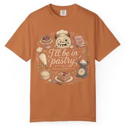 Pastry Hideout t-shirt in Blue Jean, thumbnail 10
