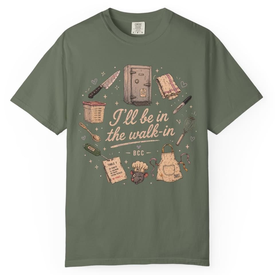 Walk-In Break t-shirt in Moss, photo 1