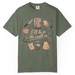 Walk-In Break t-shirt in Moss, thumbnail 1