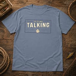 Ice Was Talking t-shirt in Granite, thumbnail 2