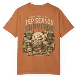 IEP Paperwork Survivor t-shirt in Moss, thumbnail 19