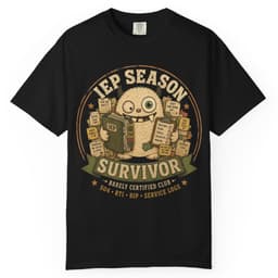 IEP Season Survivor t-shirt in Granite, thumbnail 2