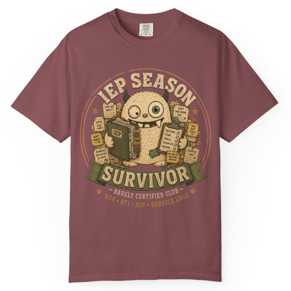IEP Season Survivor t-shirt in Granite, photo 8