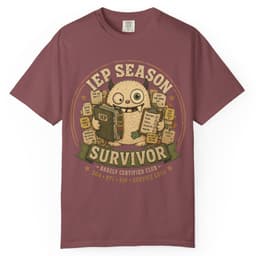 IEP Season Survivor t-shirt in Granite, thumbnail 8