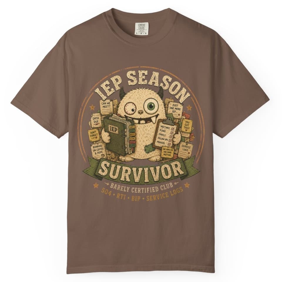 IEP Season Survivor t-shirt in Granite, photo 4