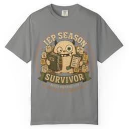 IEP Season Survivor t-shirt in Granite, thumbnail 1