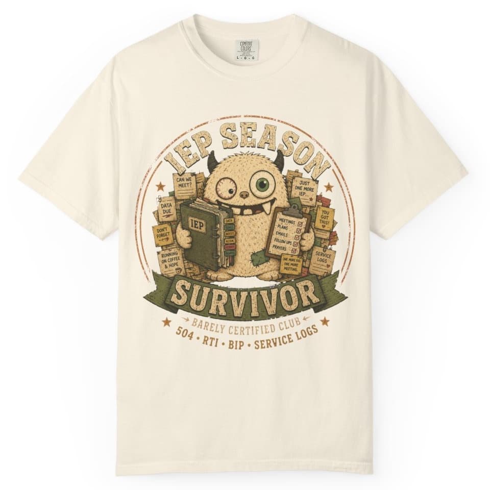 IEP Season Survivor t-shirt in Granite, photo 9