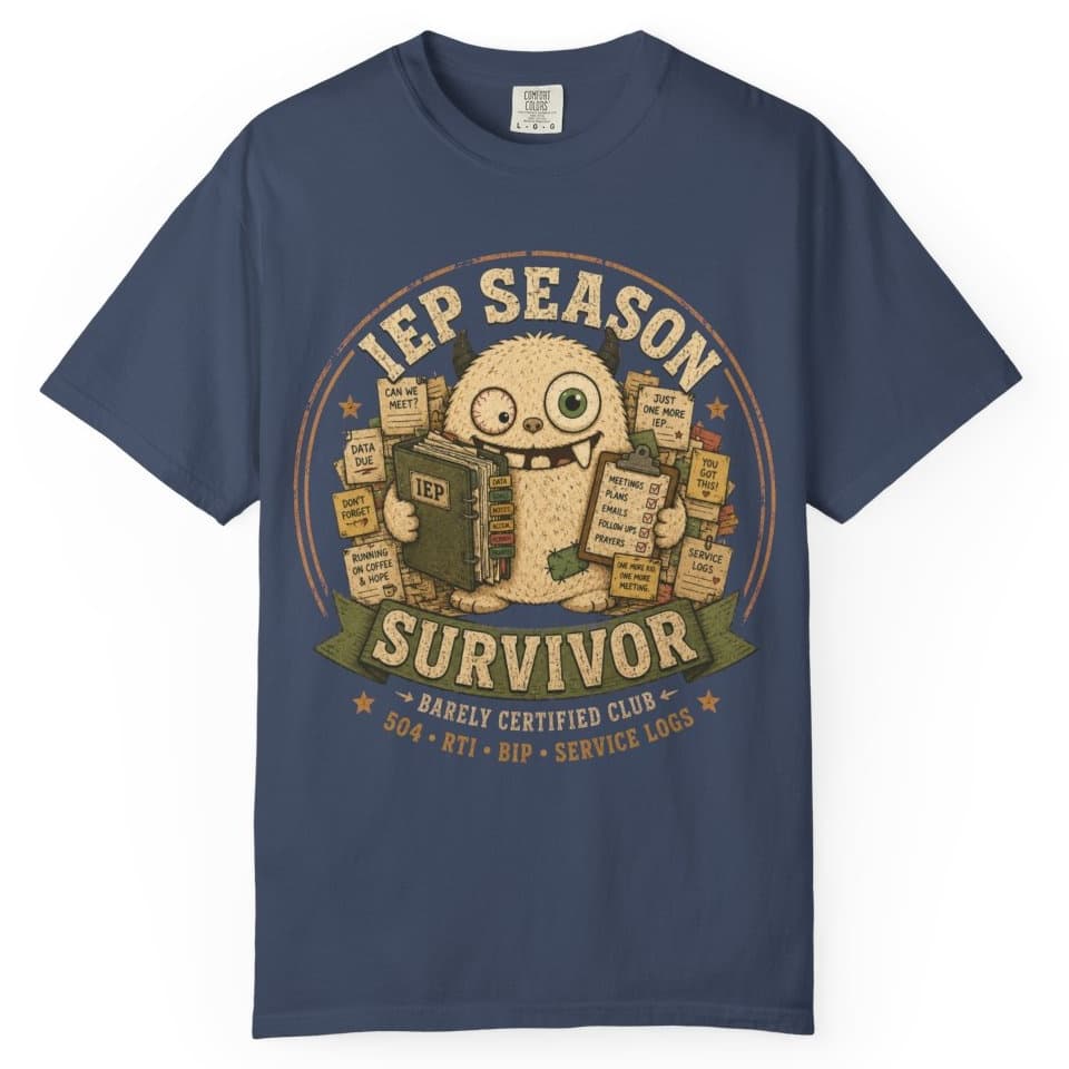 IEP Season Survivor t-shirt in Granite, photo 3