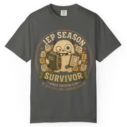 IEP Season Survivor t-shirt in Granite, thumbnail 5
