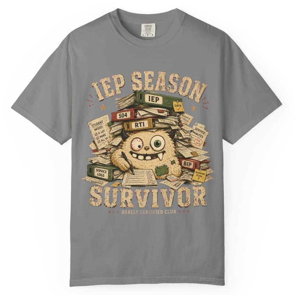 IEP Paper Avalanche t-shirt in Blue Jean, photo 7